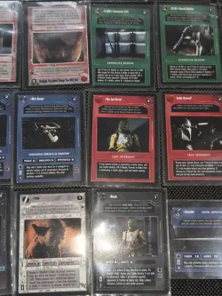 Star Wars Collectible Card Game Dagobah rares Lot of 45 nm/mt CCG - Image 3