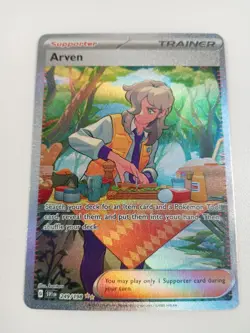 Pokemon Arven Full Art Trading Card Scarlet Violet 249/198 Holo TCG #Live - Image 1