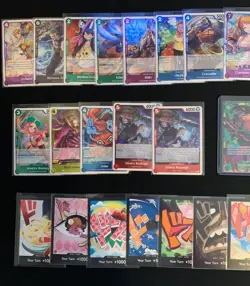 One Piece PRB02 The Best 2 LOT 45 cards SEC, SR, FOIL/REVERSES, DON English NM/M - Image 2