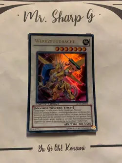 WERKZEUGDRACHE - LIMITIERTE AUFLAGE AC11-DE015 DE Yu Gi Oh! CARD ULTRA RARE - Image 2