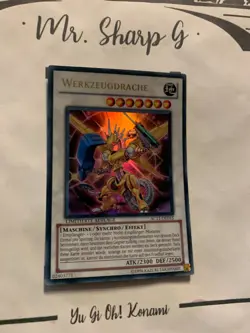 WERKZEUGDRACHE - LIMITIERTE AUFLAGE AC11-DE015 DE Yu Gi Oh! CARD ULTRA RARE - Image 3