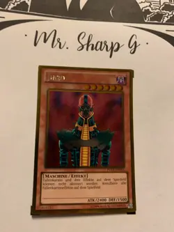 JINZO - PGLD-DE051 DEUTSCH Yu Gi Oh! CARD ULTRA GOLD RARE HOLO KONAMI - Image 2