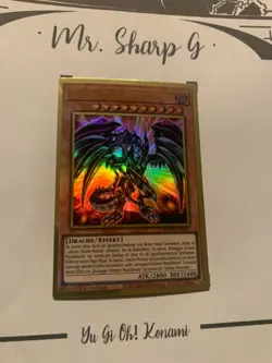 ROTAUGIGER FINSTERER METALLDRACHE-1. AUFLAGE MGED-DE009 DEUTSCH Yu-Gi-Oh! CARD** - Image 3