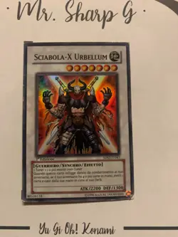 SCIABOLA-X URBELLUM - 1a EDIZIONE 5DS2-IT043 ITALIAN Yu-Gi-Oh! CARD SUPER RARE - Image 2