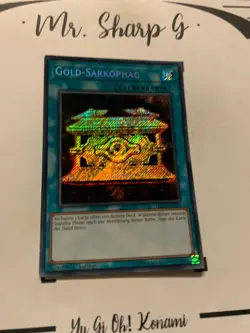 GOLD-SARKOPHAG - 1. AUFLAGE HISU-DE051 DEUTSCH Yu-Gi-Oh! CARD SECRET RARE HOLO - Image 4