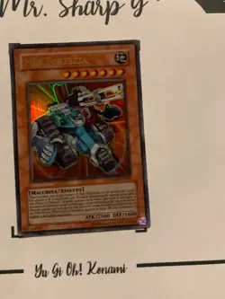 MEK FORTEZZA-SDMM-IT001 ITALIAN Yu-Gi-Oh! CARD ULTRA RARE HOLO KONAMI TCG 2010** - Image 2