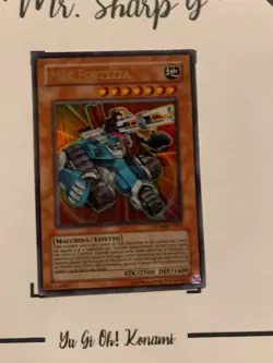 MEK FORTEZZA-SDMM-IT001 ITALIAN Yu-Gi-Oh! CARD ULTRA RARE HOLO KONAMI TCG 2010** - Image 3
