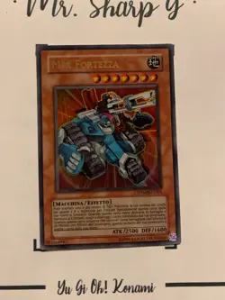 MEK FORTEZZA-SDMM-IT001 ITALIAN Yu-Gi-Oh! CARD ULTRA RARE HOLO KONAMI TCG 2010** - Image 4