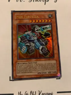 MEK FORTEZZA-SDMM-IT001 ITALIAN Yu-Gi-Oh! CARD ULTRA RARE HOLO KONAMI TCG 2010** - Image 5