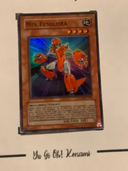MEK FUSOLIERA - SDMM-IT002 ITALIAN Yu-Gi-Oh! CARD SUPER RARE HOLO KONAMI - Image 2