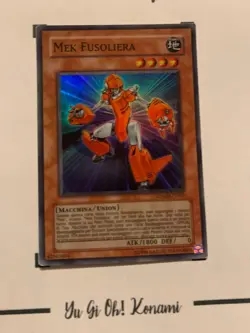 MEK FUSOLIERA - SDMM-IT002 ITALIAN Yu-Gi-Oh! CARD SUPER RARE HOLO KONAMI - Image 3