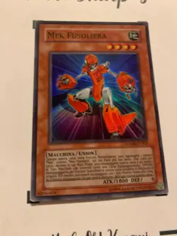 MEK FUSOLIERA - SDMM-IT002 ITALIAN Yu-Gi-Oh! CARD SUPER RARE HOLO KONAMI - Image 5