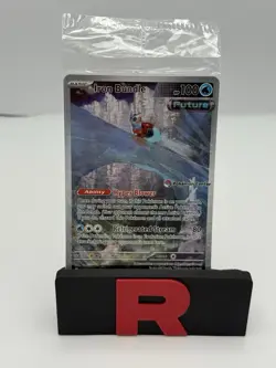 SEALED Pokemon Center Exclusive SVP #066 Iron Bundle ETB Promo Pokemon TCG Card - Image 1