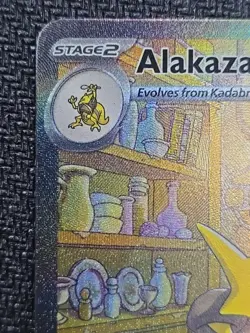 Pokemon TCG Alakazam EX 151 Holo Card Scarlet & Violet 201/165 - Image 4