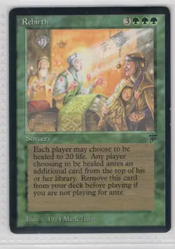 Rebirth Legends - mtg magic the gathering - ACTUAL CARD - US SELLER - Image 1