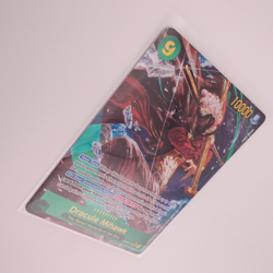 One Piece Card Game Azure Sea's Seven English OP14-119 Dracule Mihawk Alt Art NM - Image 2