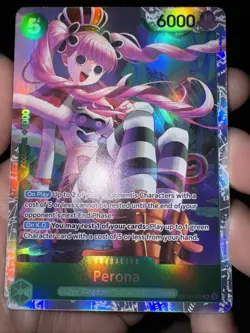Perona OP14-033 SR Seven Warlords of the Azure Ocean ONE PIECE Card Game NM - Image 1