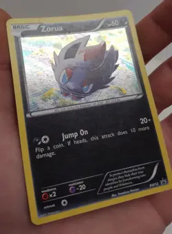 Zorua Pokemon Card BW12 Holo Rare Black and White Promo 2011 - Image 3