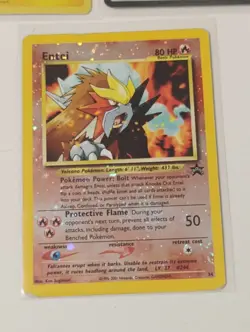 Pokemon Entei Promo Reverse Holo/Charizard Promo/Detective Pikachu Promo Cards - Image 2