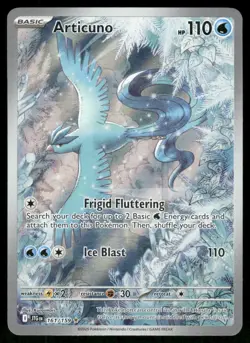Pokemon Cards Articuno 161/159 Journey Together Illustration Rare NM - Image 1