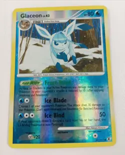 Pokemon Glaceon Reverse Holo Trading Card Rising Rivals 41/111 Uncommon #Live - Image 1