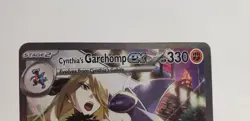 Pokemon TCG Cynthia's Garchomp EX Holo Card 232/182 Sv10: Destined Rivals NM - Image 2