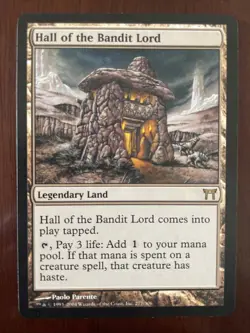 MTG Hall of the Bandit Lord Champions of Kamigawa Card 277/306 Regular Rare - Image 1