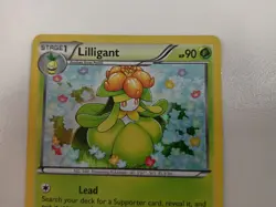 Pokemon Lilligant Promo Trading Card Black/White BW49 Holo TCG Collectable #Live - Image 2