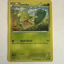 Pokemon Treecko TCG 1/12 Holo Card McDonald's Promo - Image 1