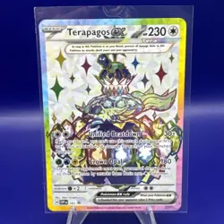 Terapagos ex 165 Pokemon SV: Scarlet & Violet Promo Cards Holo Promo NM - Image 1