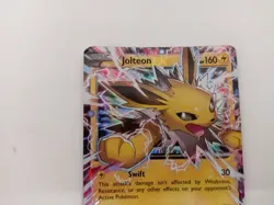 Pokemon Jolteon EX Trading Card Generations Holo 28/83 Ultra Rare TCG #Live - Image 2