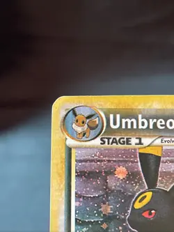 Umbreon 10/90 Holo Rare HGSS Undaunted Pokemon Card 2010 LP/NM SWIRL - Image 3