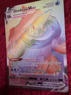 Drednaw VMAX Rainbow Secret Rare Card Champions Path 75/73 - Image 2