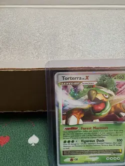 Pokemon TCG: Torterra LV.X Black Star Promotional Holo Card #DP09, MP - Image 2