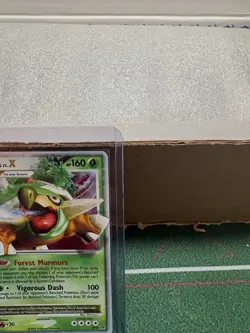 Pokemon TCG: Torterra LV.X Black Star Promotional Holo Card #DP09, MP - Image 3