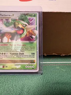 Pokemon TCG: Torterra LV.X Black Star Promotional Holo Card #DP09, MP - Image 4
