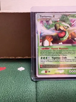 Pokemon TCG: Torterra LV.X Black Star Promotional Holo Card #DP09, MP - Image 5