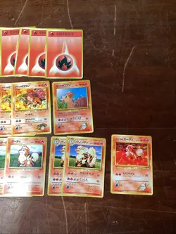 Lot Of 30 Japanese Pokemon Pocket Monsters ‘Fire’ Trading Cards - Image 4