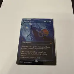 Omniscience Foil Foundations Borderless NM x1 MTG Magic: the Gathering - Image 1