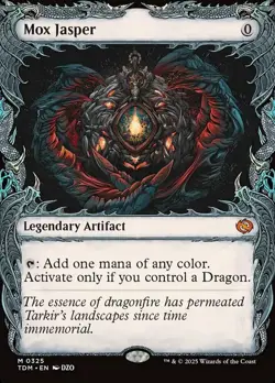1x Mox Jasper - Showcase NM-Mint, English Tarkir: Dragonstorm MTG Magic - Image 1