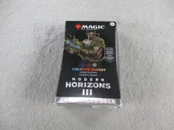 Magic the Gathering Modern Horizons 3 Creative Energy Commander Deck New Sealed - Image 1