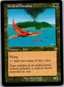 Birds of Paradise (Retro Frame) - Dominaria Remastered (336) | NM | [DMR] - Image 1