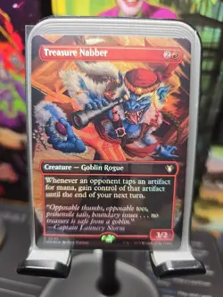 Treasure Nabber (Borderless) Commander Masters Foil - Image 1