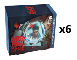 SEALED CASE 6x Collector Booster Box Murders at Karlov Manor MKM MTG - Image 1