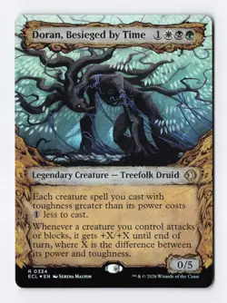 Doran, Besieged by Time (Showcase) foil #0334 rare - Magic: The Gathering ECL - Image 1