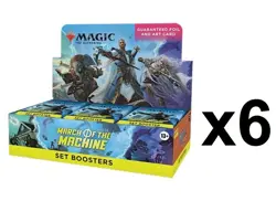 SEALED CASE 6x Set Booster Box March of the Machine MOM MTG SEALED - Image 1
