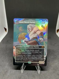 Ajani, Nacatl Pariah (Borderless) Modern Horizons 3 Foil MTG 0468 - Image 1