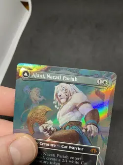 Ajani, Nacatl Pariah (Borderless) Modern Horizons 3 Foil MTG 0468 - Image 3