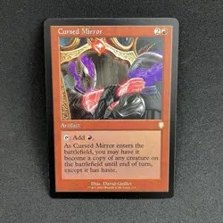 Cursed Mirror (Retro Frame) #115 (NM) Brothers' War BRC Magic MTG - Image 1