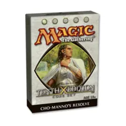 WOTC MTG Theme Decks Core Sets 10th Ed - Cho-Manno's Resolve SW (New) - Image 1